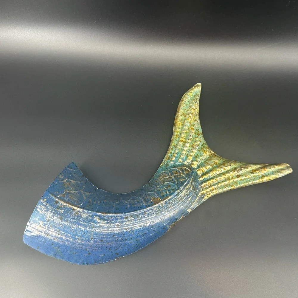 Colorful and Unique Metal Mermaid‎ Tail Wall Decor